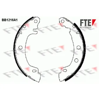 Jeu de mâchoires de frein FTE BB1216A1