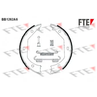 Jeu de mâchoires de frein, frein de stationnement FTE BB1262A6