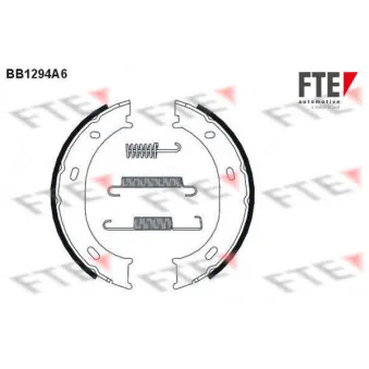 Jeu de mâchoires de frein, frein de stationnement FTE BB1294A6