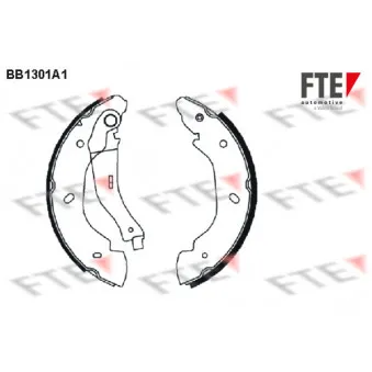 Jeu de mâchoires de frein FTE BB1301A1