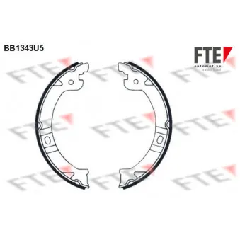 Jeu de mâchoires de frein, frein de stationnement FTE BB1343U5