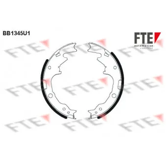 Jeu de mâchoires de frein FTE BB1345U1