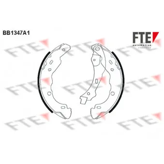Jeu de mâchoires de frein FTE BB1347A1