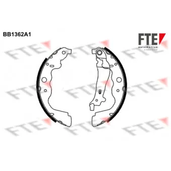 Jeu de mâchoires de frein FTE BB1362A1