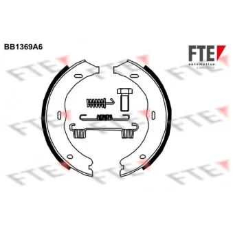 Jeu de mâchoires de frein, frein de stationnement FTE BB1369A6