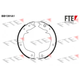 Jeu de mâchoires de frein, frein de stationnement FTE BB1391A1