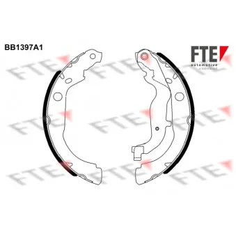 Jeu de mâchoires de frein FTE BB1397A1