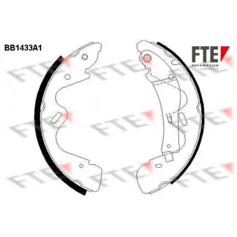 Jeu de mâchoires de frein FTE BB1433A1