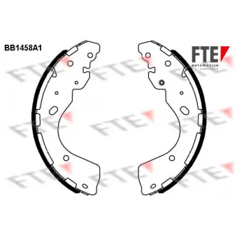Jeu de mâchoires de frein FTE BB1458A1