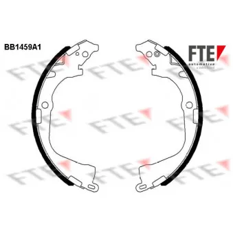Jeu de mâchoires de frein FTE BB1459A1