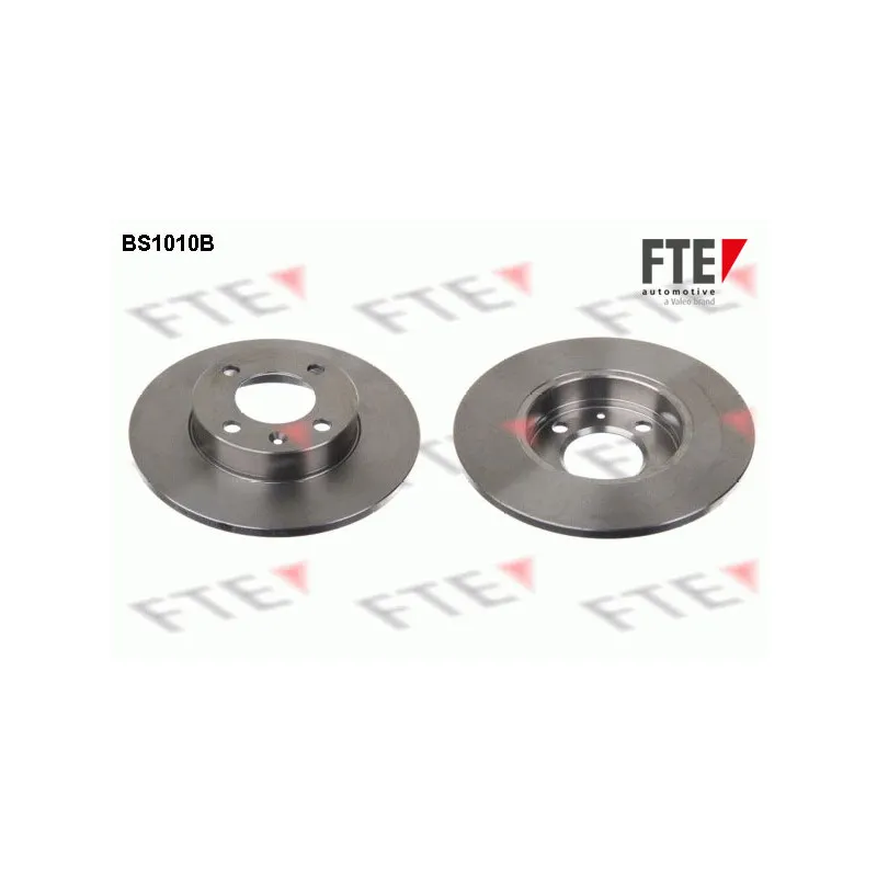 Jeu de 2 disques de frein avant FTE BS1010B