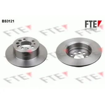 Jeu de 2 disques de frein arrière FTE BS3121
