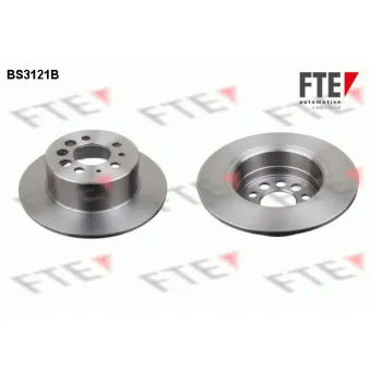 Jeu de 2 disques de frein arrière FTE BS3121B