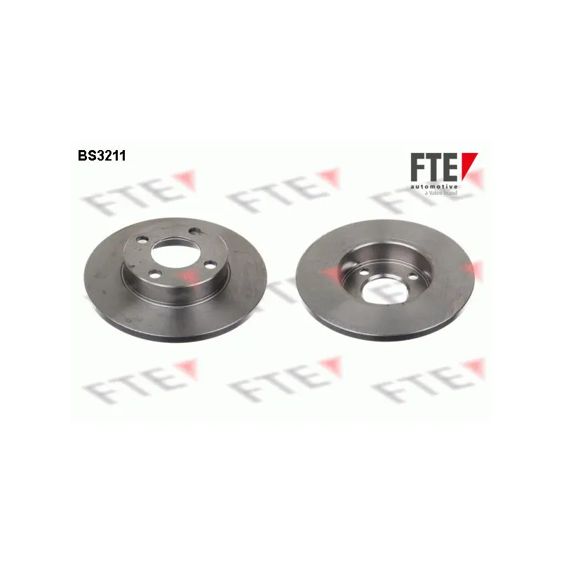 Jeu de 2 disques de frein avant FTE BS3211