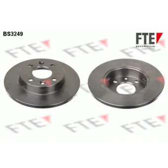 Jeu de 2 disques de frein avant FTE BS3249