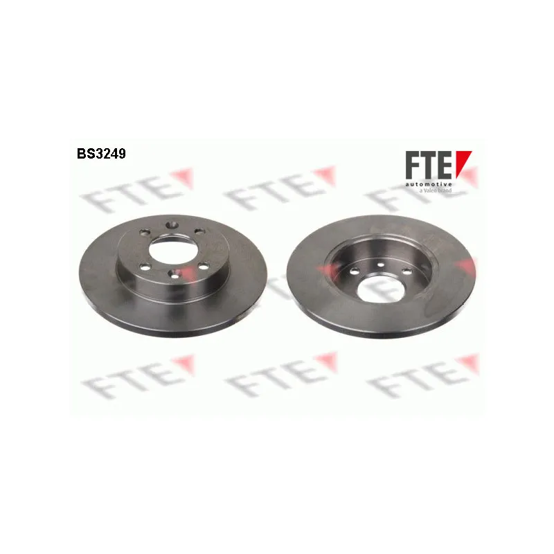 Jeu de 2 disques de frein avant FTE BS3249