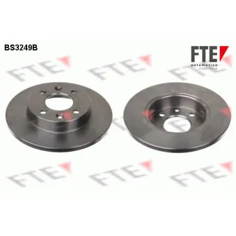 Jeu de 2 disques de frein avant FTE BS3249B