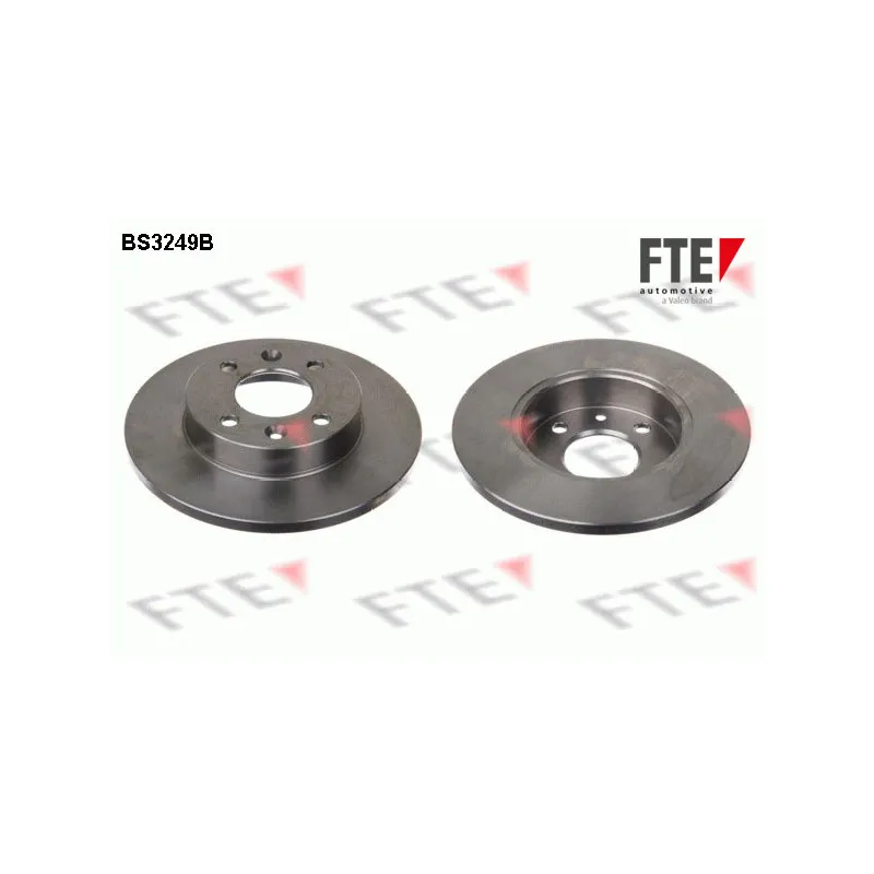 Jeu de 2 disques de frein avant FTE BS3249B