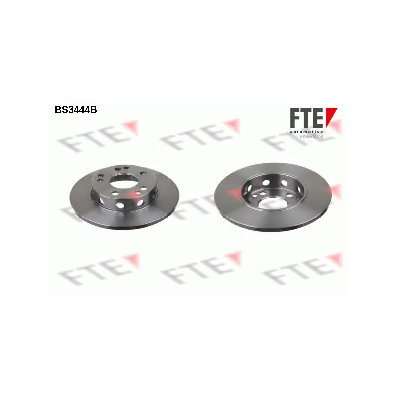 Jeu de 2 disques de frein avant FTE BS3444B