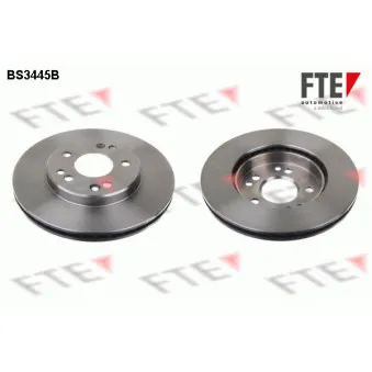 Jeu de 2 disques de frein avant FTE BS3445B