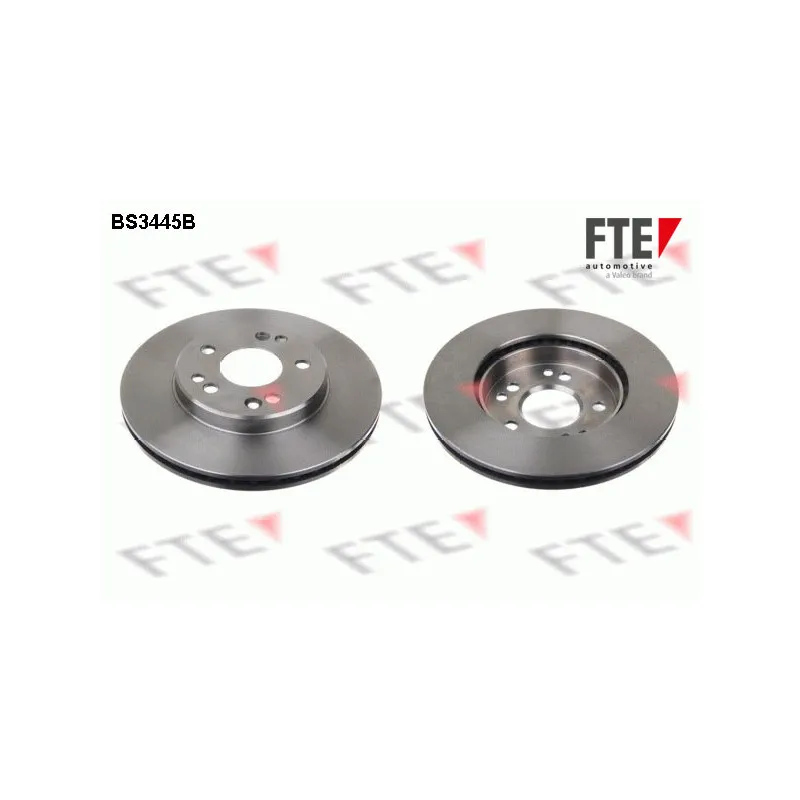 Jeu de 2 disques de frein avant FTE BS3445B
