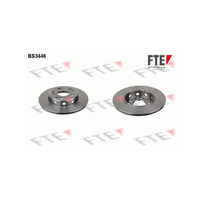 Jeu de 2 disques de frein avant FTE BS3446