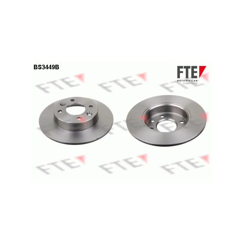 Jeu de 2 disques de frein avant FTE BS3449B