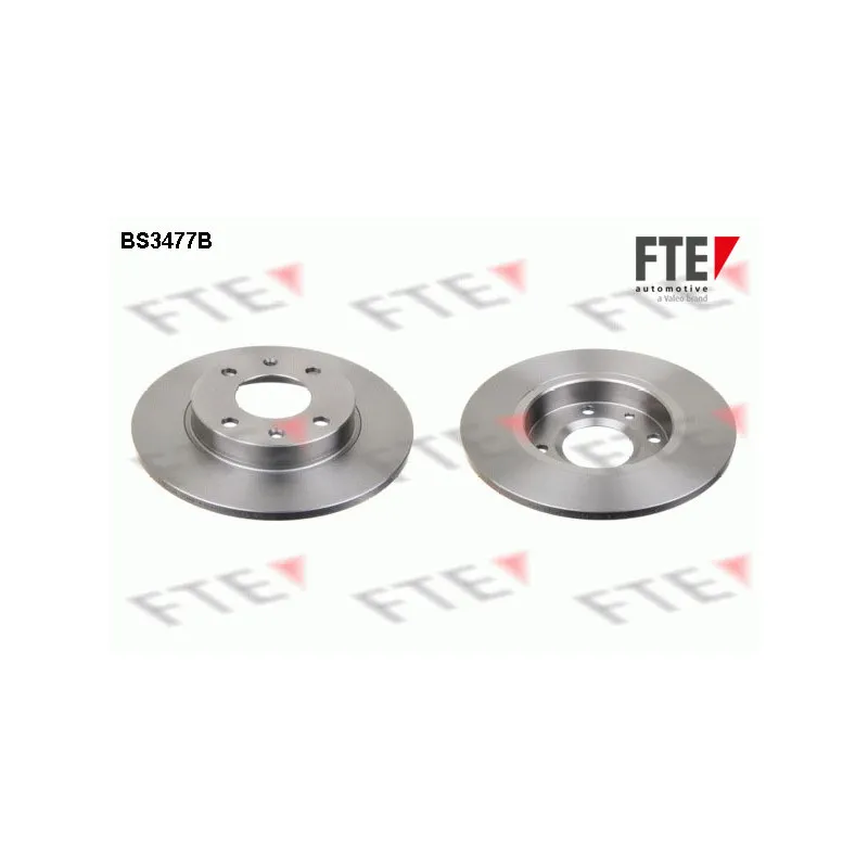 Jeu de 2 disques de frein avant FTE BS3477B