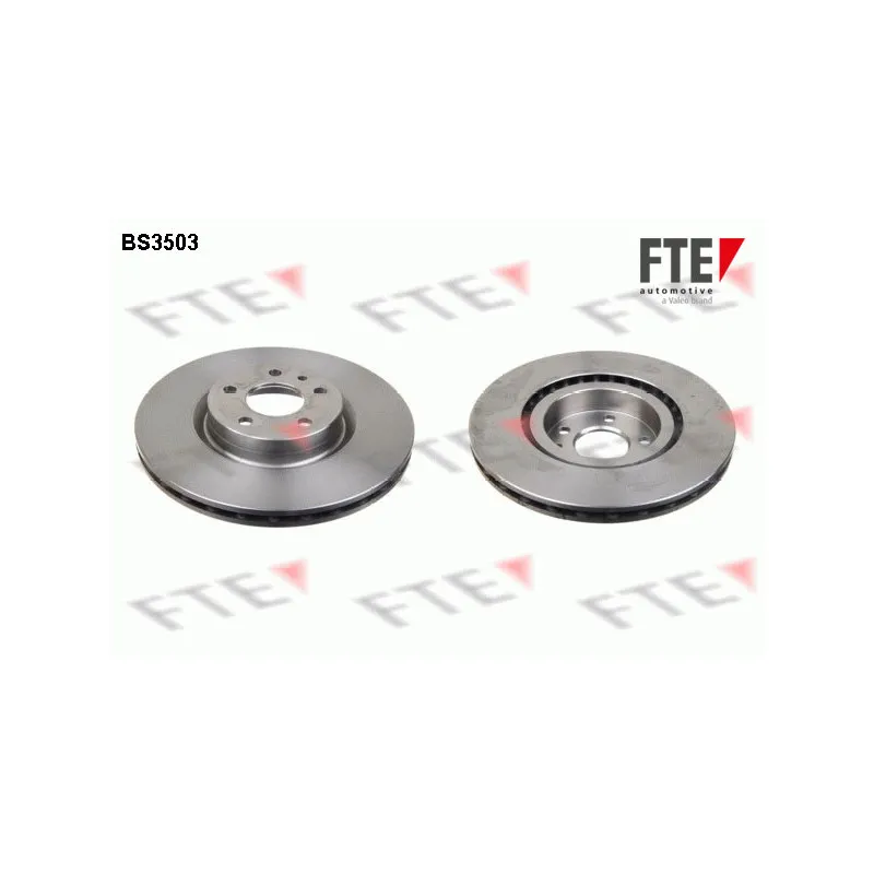 Jeu de 2 disques de frein avant FTE BS3503