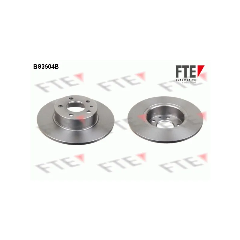 Jeu de 2 disques de frein arrière FTE BS3504B