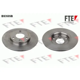Jeu de 2 disques de frein avant FTE BS3505B