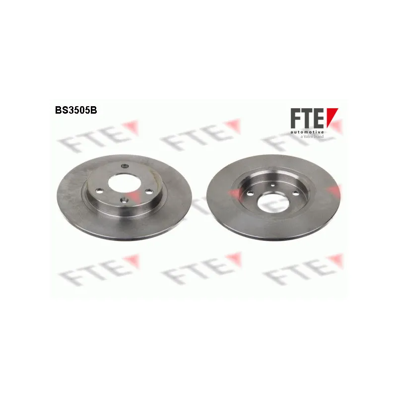 Jeu de 2 disques de frein avant FTE BS3505B