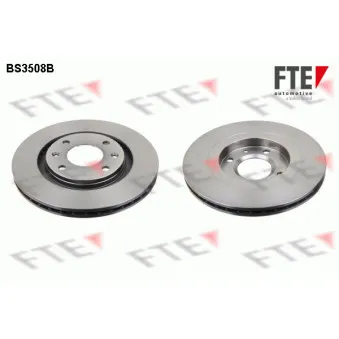 Jeu de 2 disques de frein avant FTE BS3508B