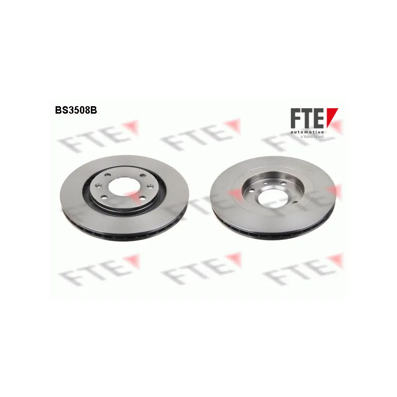 Jeu de 2 disques de frein avant FTE BS3508B