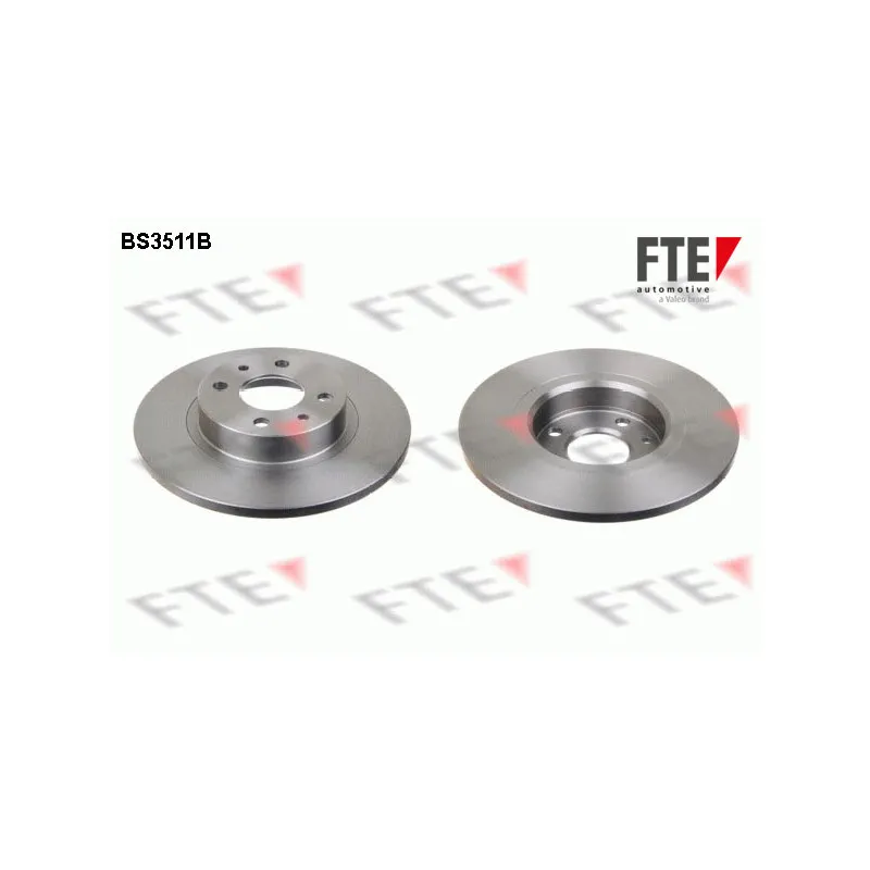 Jeu de 2 disques de frein avant FTE BS3511B