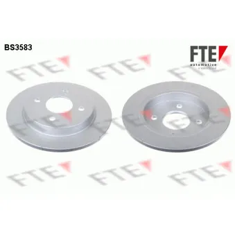 Jeu de 2 disques de frein arrière FTE BS3583