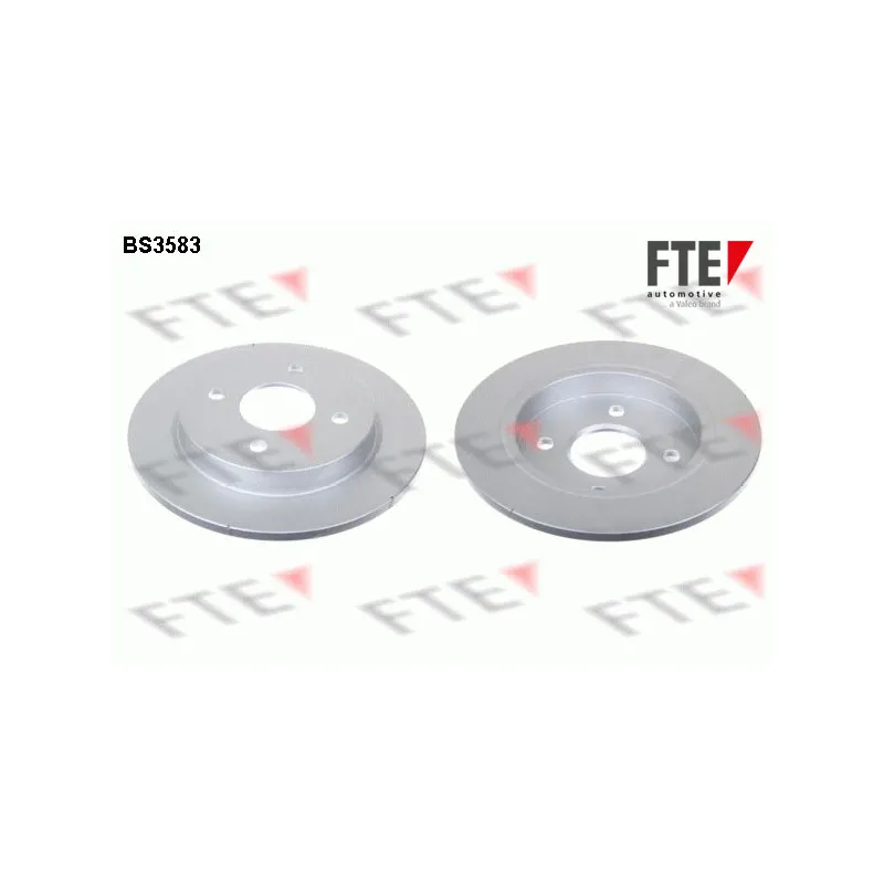 Jeu de 2 disques de frein arrière FTE BS3583