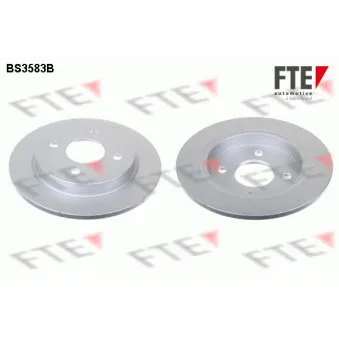 Jeu de 2 disques de frein arrière FTE BS3583B