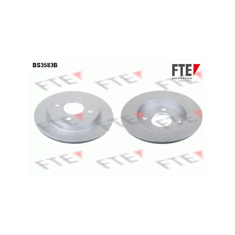 Jeu de 2 disques de frein arrière FTE BS3583B