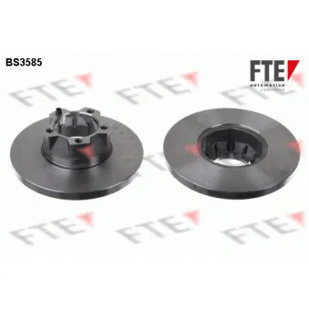 Jeu de 2 disques de frein avant FTE BS3585