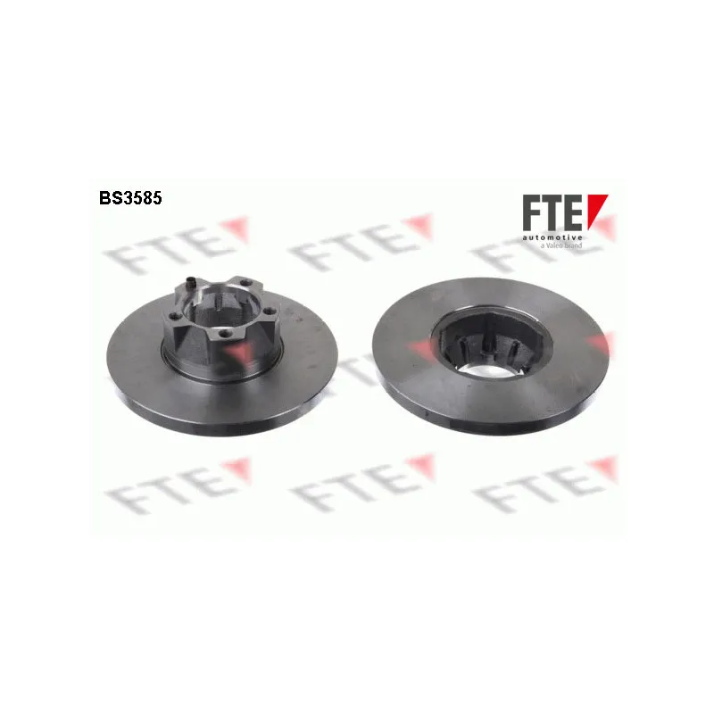 Jeu de 2 disques de frein avant FTE BS3585