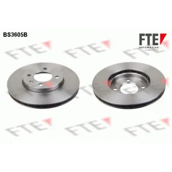 Jeu de 2 disques de frein avant FTE BS3605B