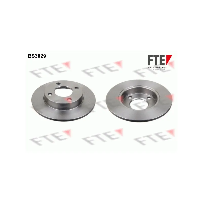 Jeu de 2 disques de frein arrière FTE BS3629