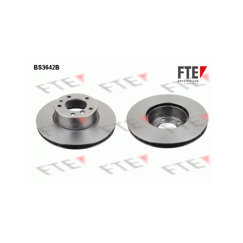 Jeu de 2 disques de frein avant FTE BS3642B