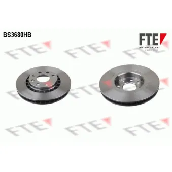 Jeu de 2 disques de frein avant FTE BS3680HB