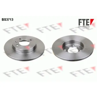 Jeu de 2 disques de frein avant FTE BS3713