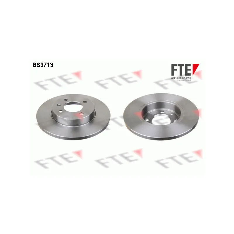 Jeu de 2 disques de frein avant FTE BS3713