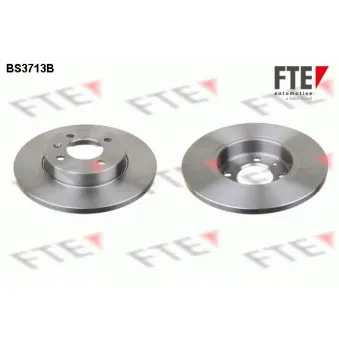 Jeu de 2 disques de frein avant FTE BS3713B