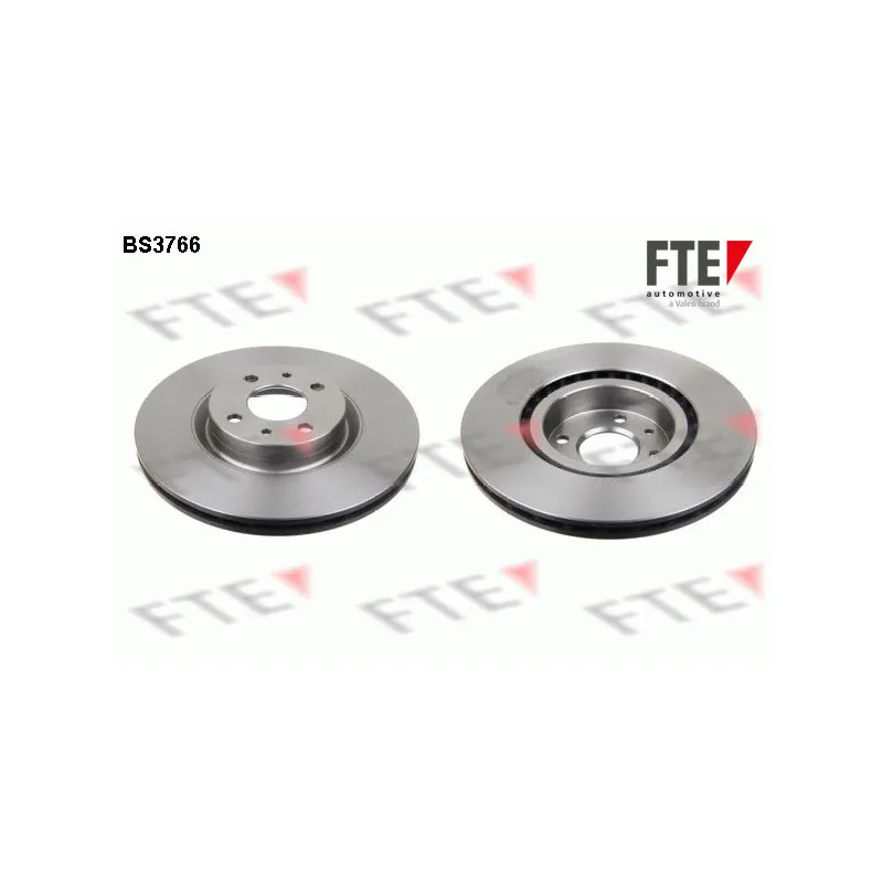 Jeu de 2 disques de frein avant FTE BS3766