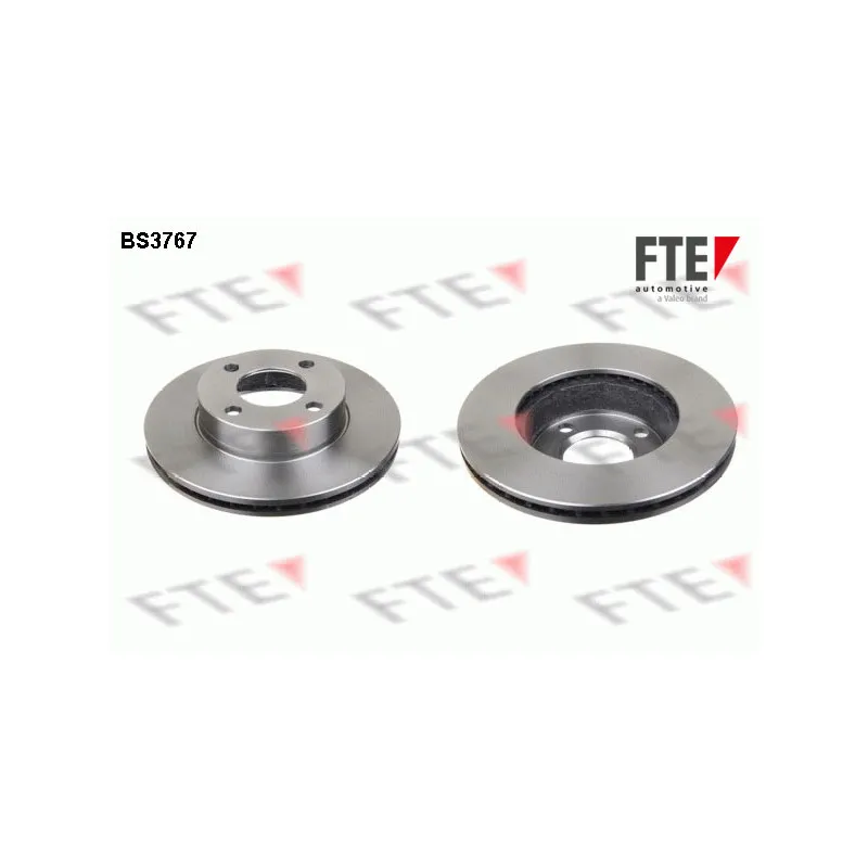 Jeu de 2 disques de frein avant FTE BS3767